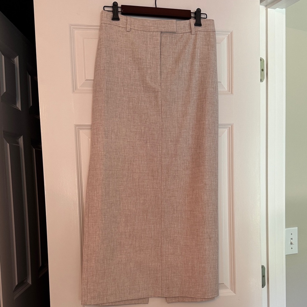 Abercrombie & Fitch Beige Pencil Skirt